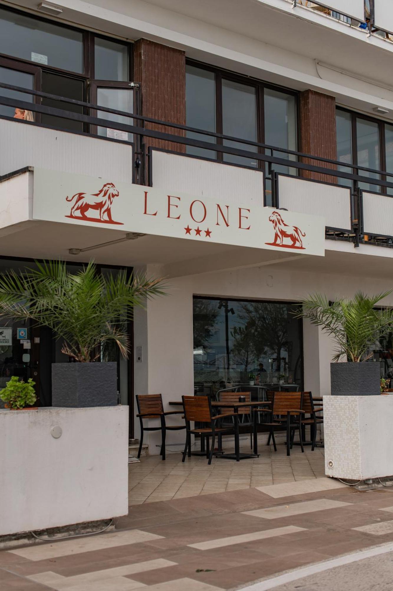 Hotel Re Leone Rimini Exterior foto